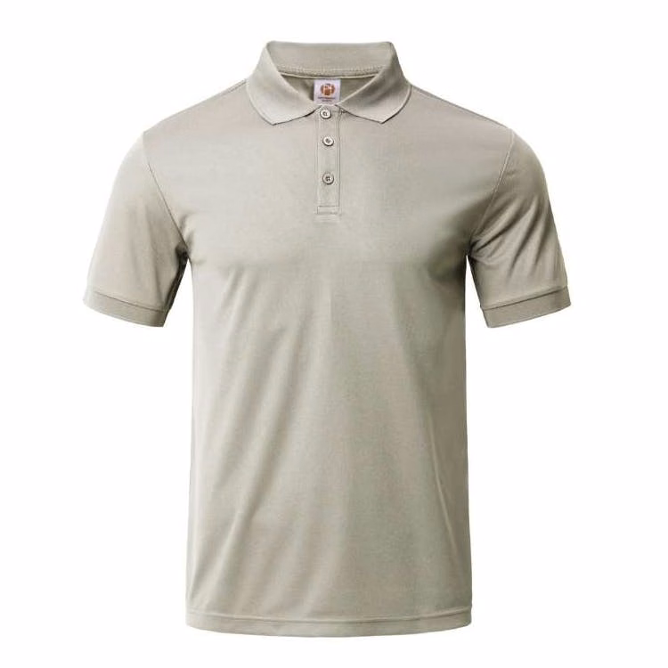 Men's Polo Shirt - Light Gray Small
