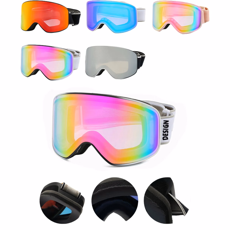 Premium Anti-Fog Ski Goggles With Ventilation