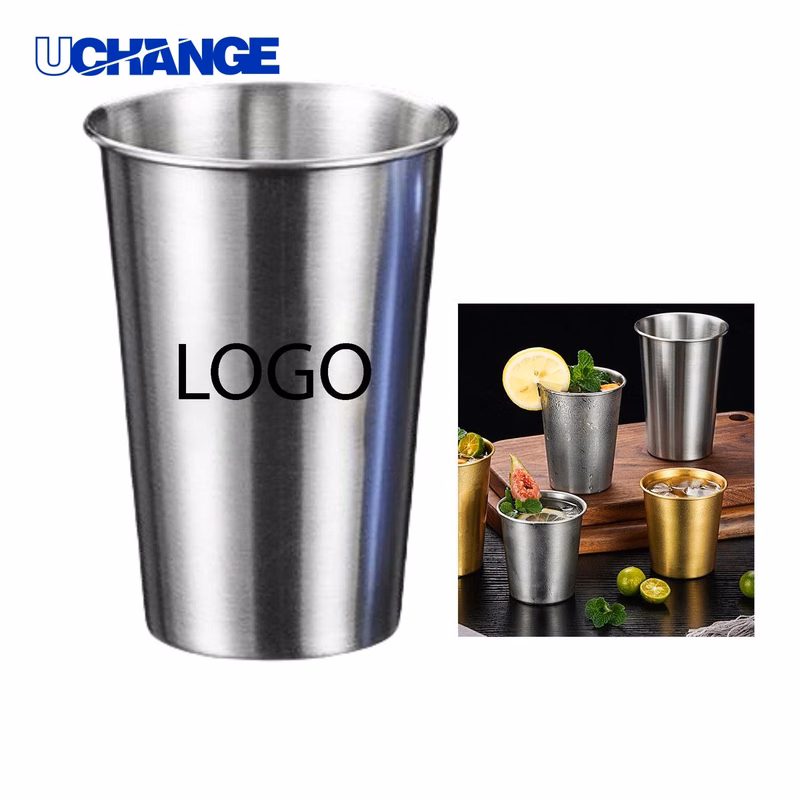 16oz Stainless Steel Drinking Cup