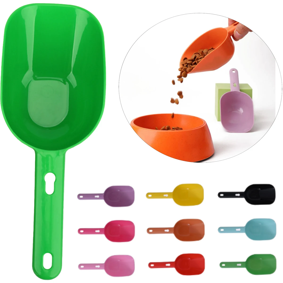 Plastic Pet Food Scoop 1