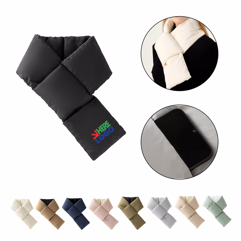 MOQ:10pcs Pocket Scarf Wrap