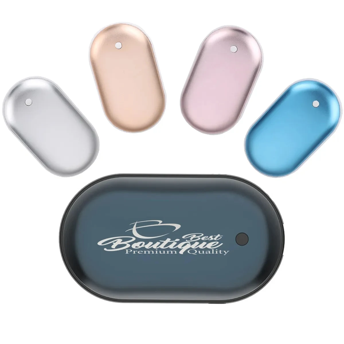 2 In 1 Reusable Portable Rechargeable Power Bank Hand Warmer 1