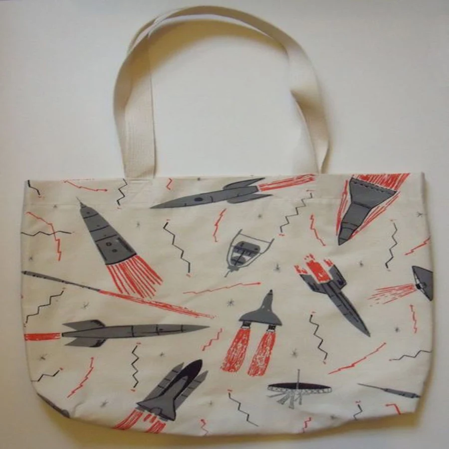 12 oz Cotton Canvas Tote Bag -16.5" x 13.5" 1