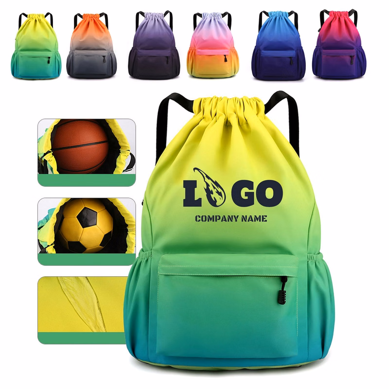 High-capacity Drawstring Basketball Bag