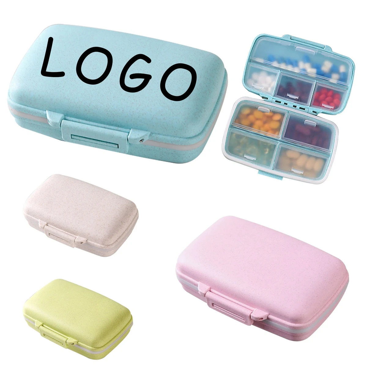 Travel Sealed Moisture Resistant Pill Box 1
