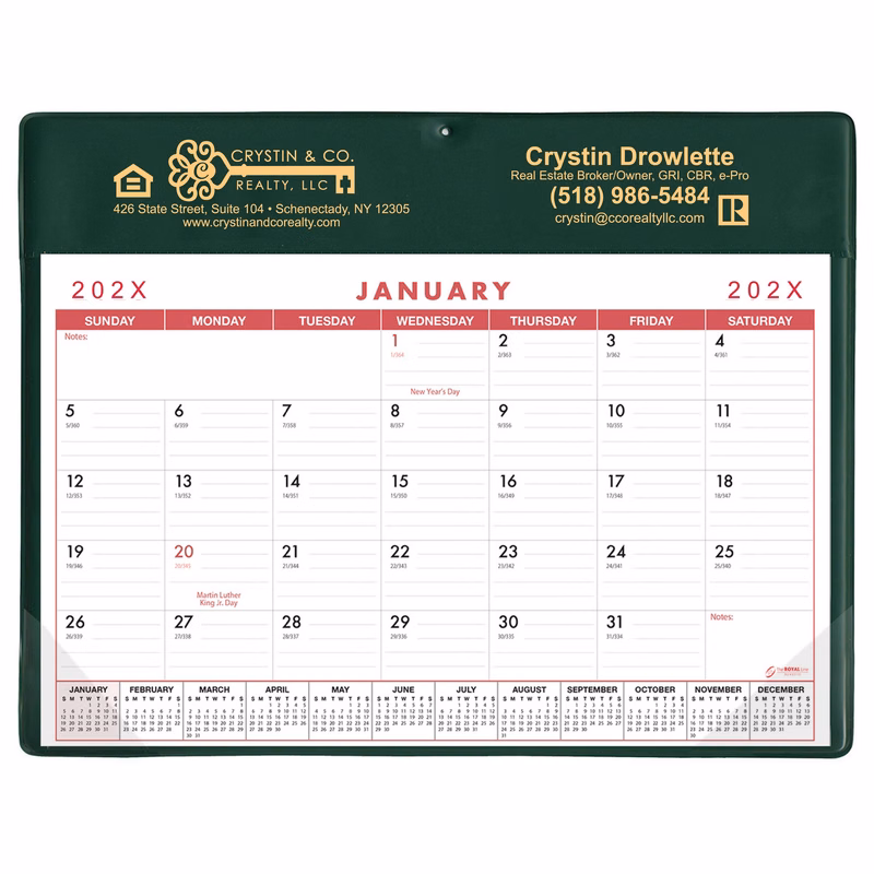 Calendar Doodle Pad Without Grommet or Greeting Page