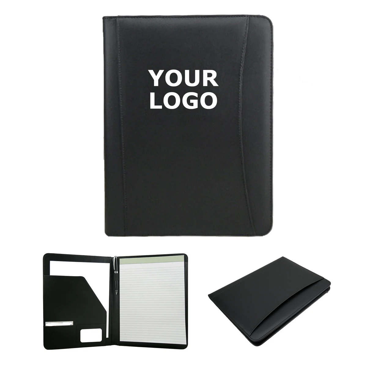 A4 PU Leather Folder with Notepad 1