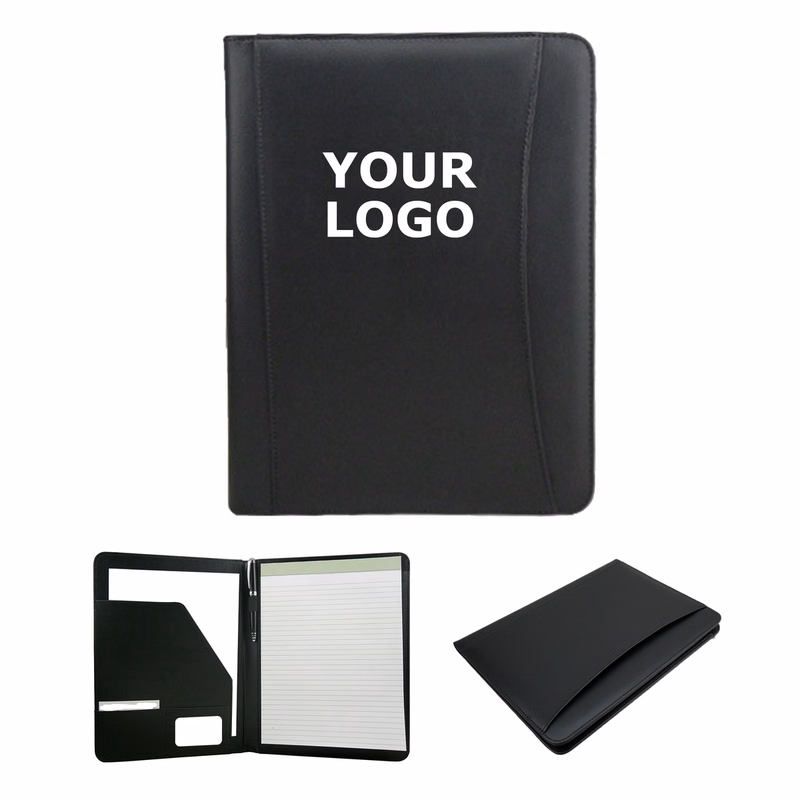 A4 PU Leather Folder with Notepad