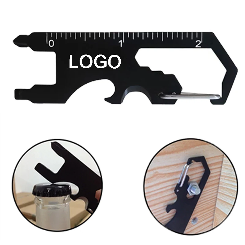 Multi-function Bottle Opener W/ Carabiner 1
