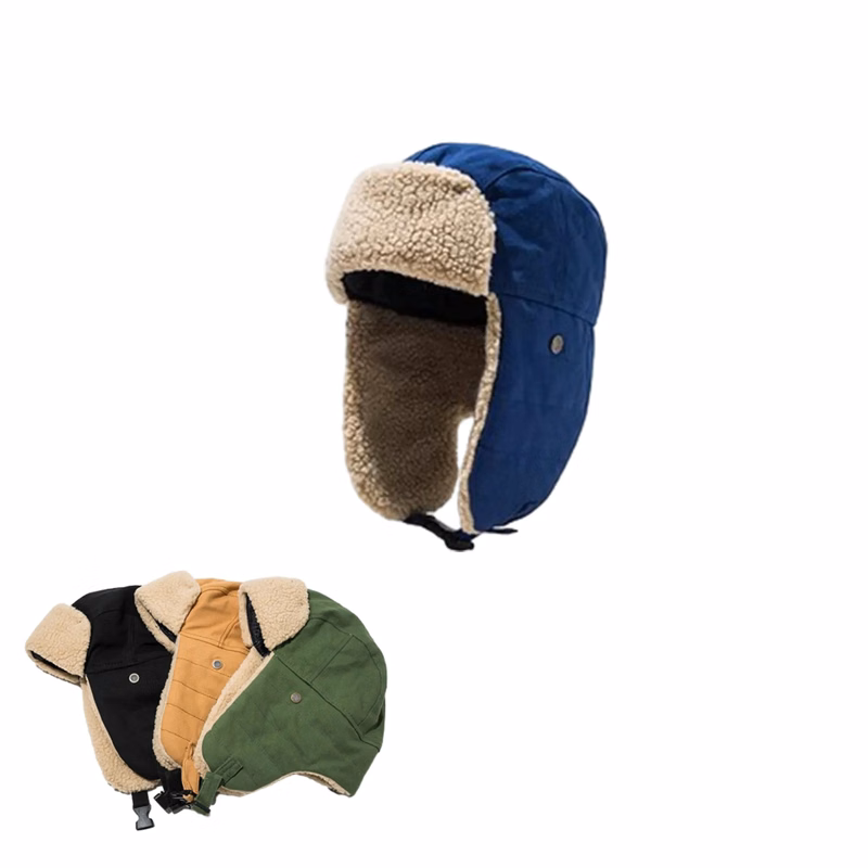 Winter Warm Aviator Hat Motorcycle Caps