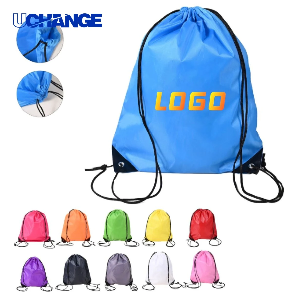 Portable Drawstring Backpack 1