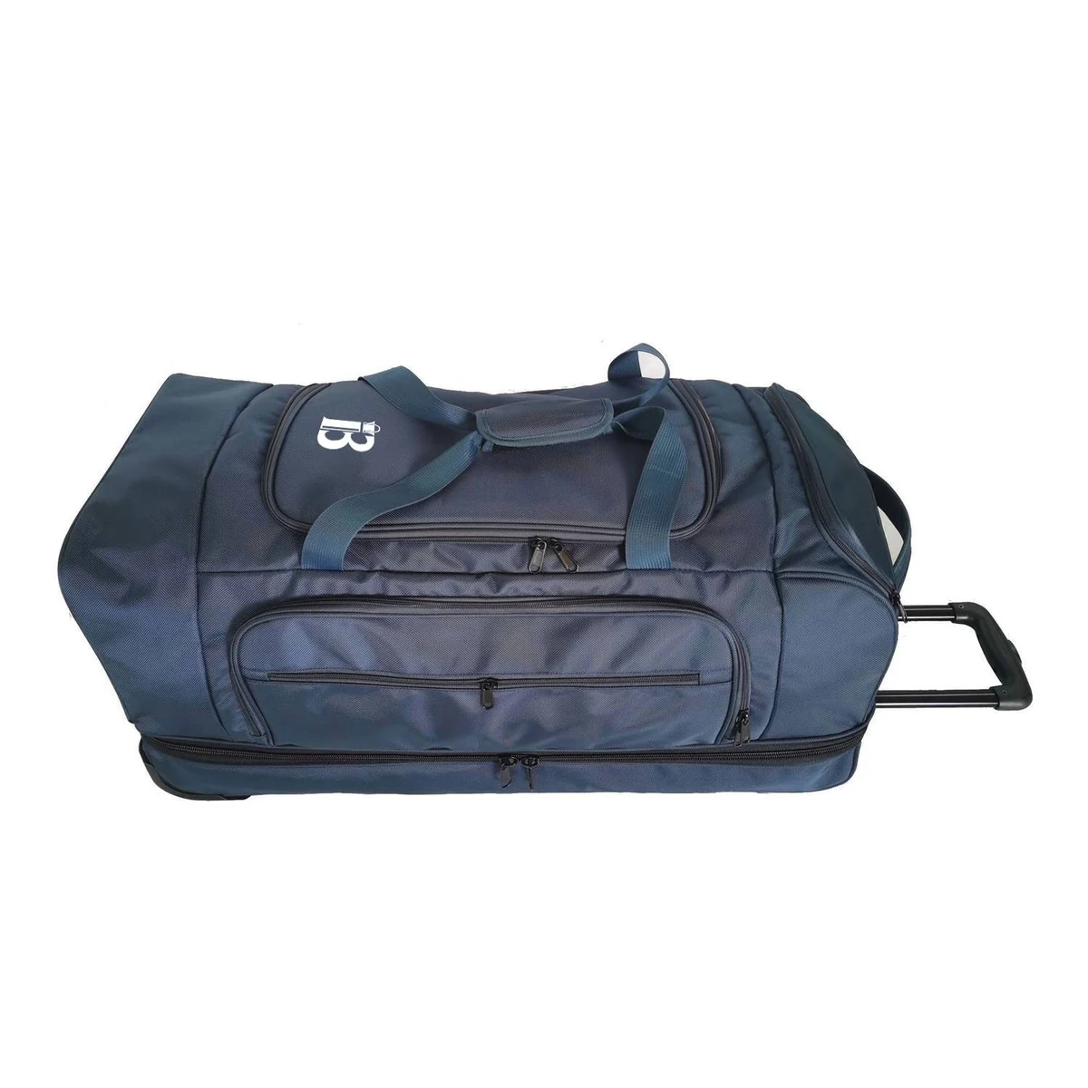 Oxford Double-Layer Wheeled Travel Duffel Bag 1