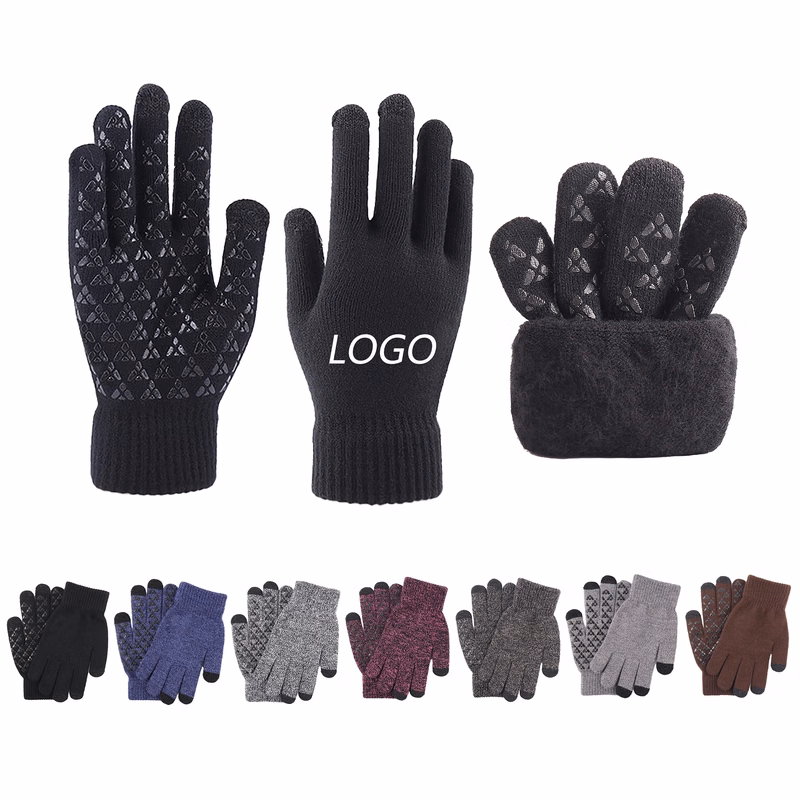 Acrylic Touch Screen Gloves MOQ 50PCS