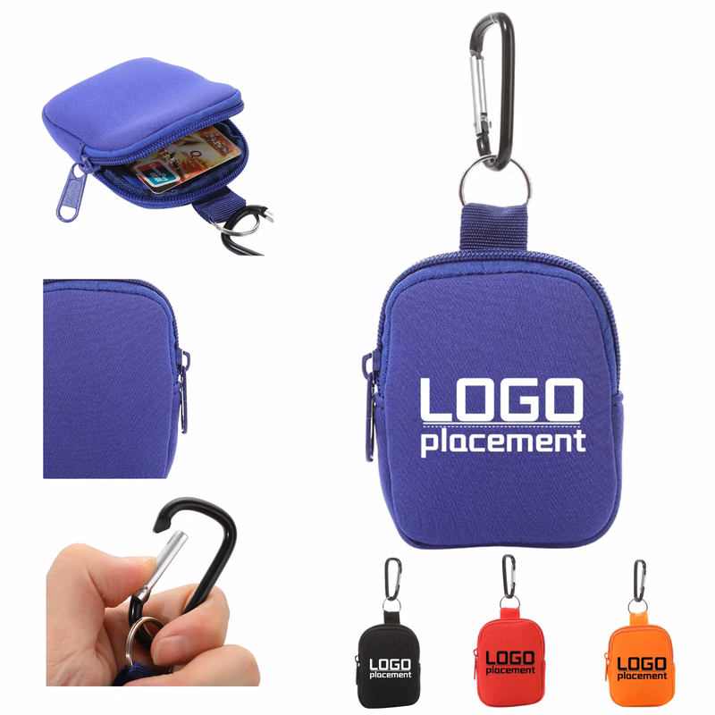 Mini Portable Neoprene Coin Purse Small Storage Bag