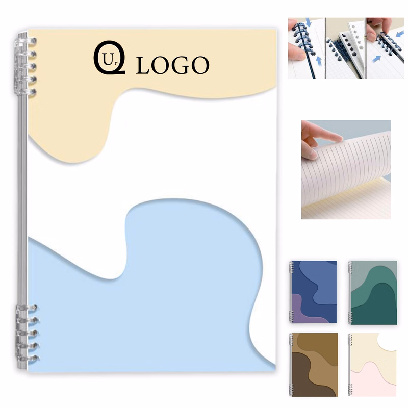 Aesthetic Thick Spiral Notebook Journal In A4 Format