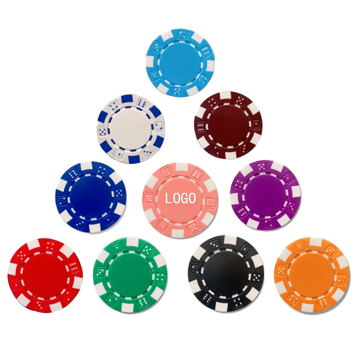 Abs Gaming Chips Plastic Chips 1