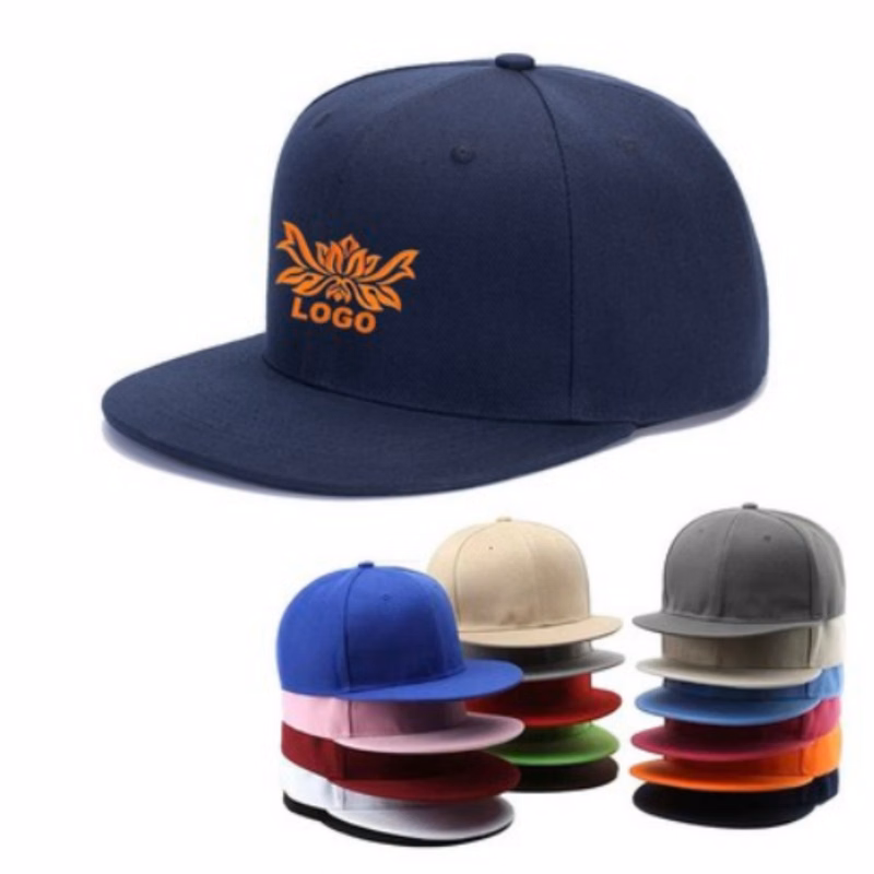 Flat Bill Visor Classic Snapback Hat