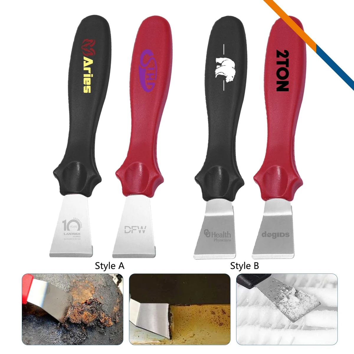 Perex Stainless Steel Cleaning Spatula 1