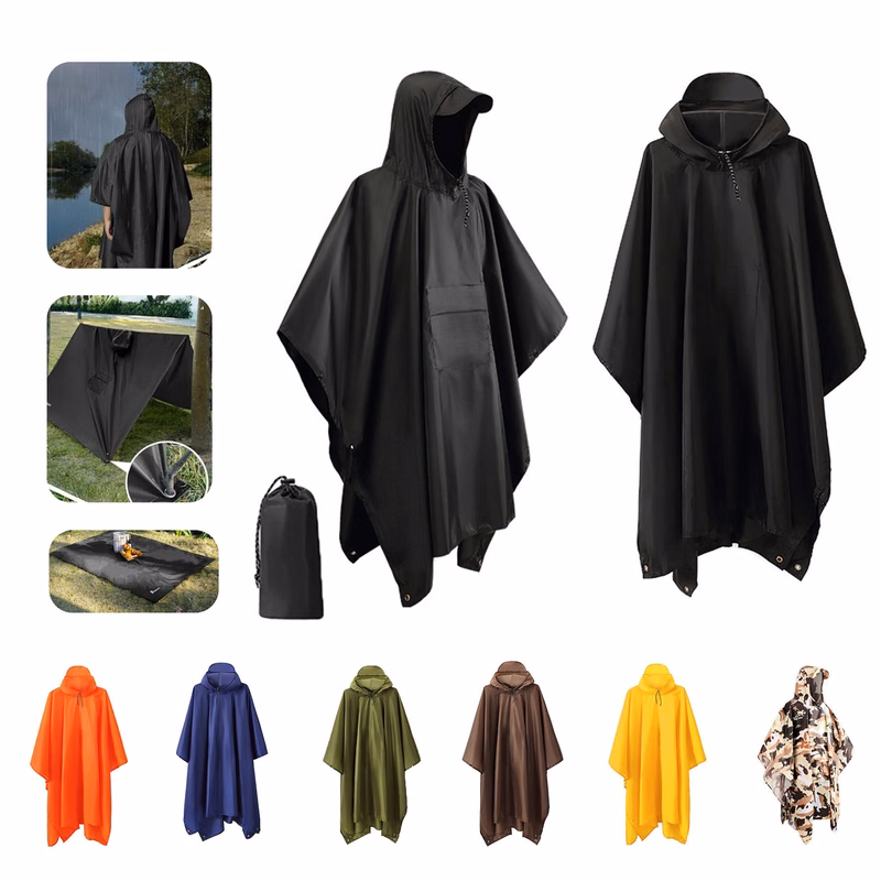 Waterproof Poncho with Pocket
