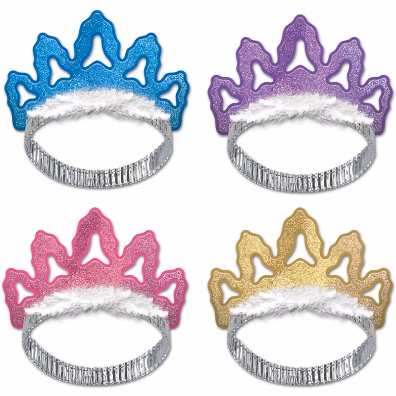 Coronet Tiaras - Assorted 4 Pack
