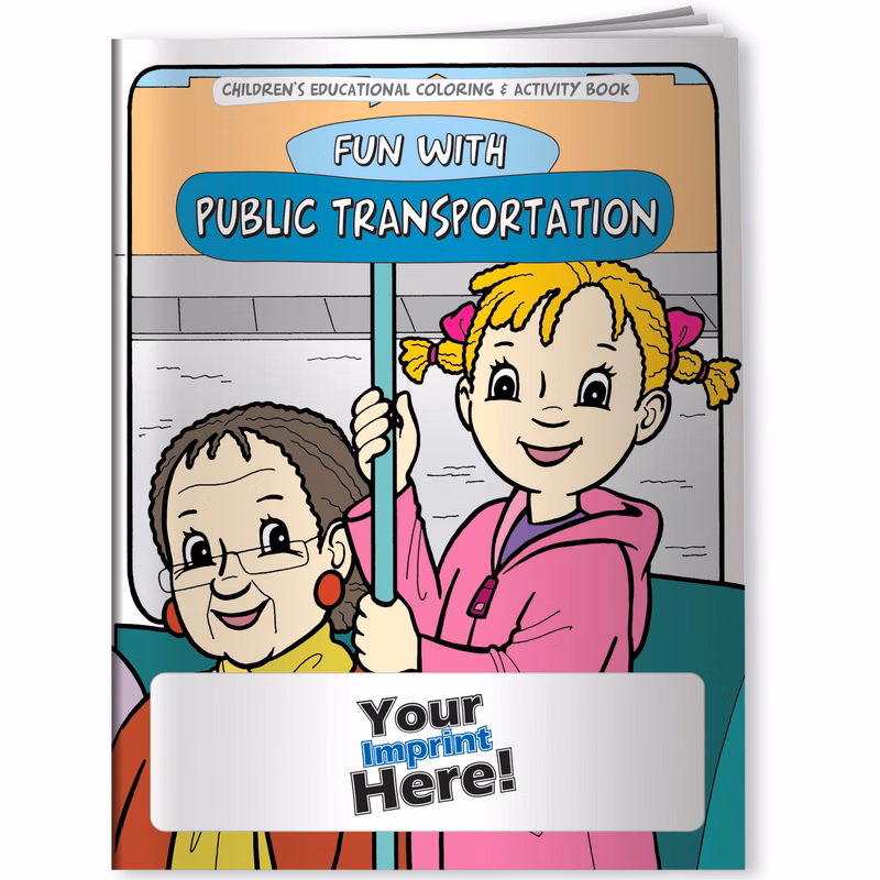 Coloring Book - Fun With Public Transportation