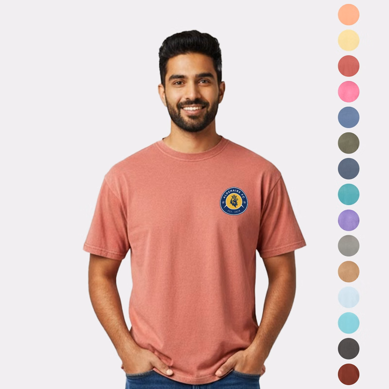 Classic Fit Ring Spun Coastal Color T-Shirt