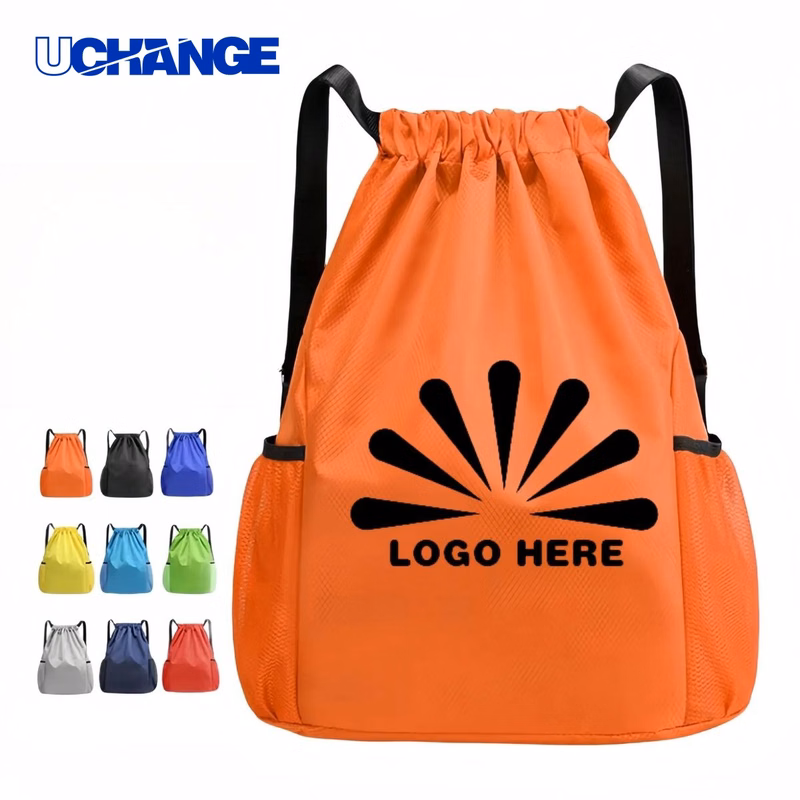 Waterproof Oxford Drawstring Sports Backpack