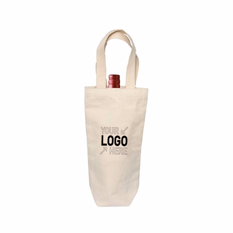Single Bottle Cotton Wine Bag