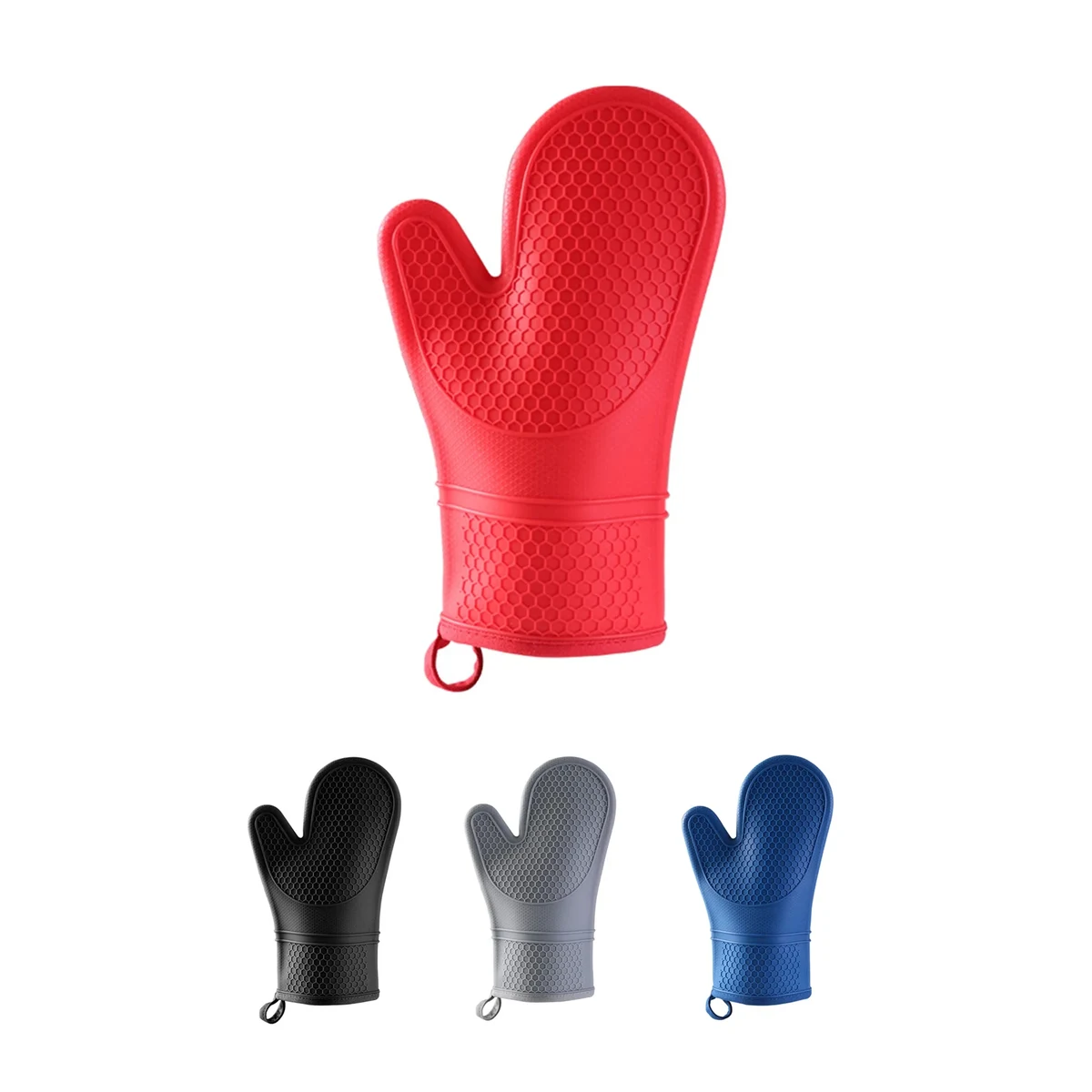 Heat-Resistant And Non-Slip Oven Gloves For Baking 1