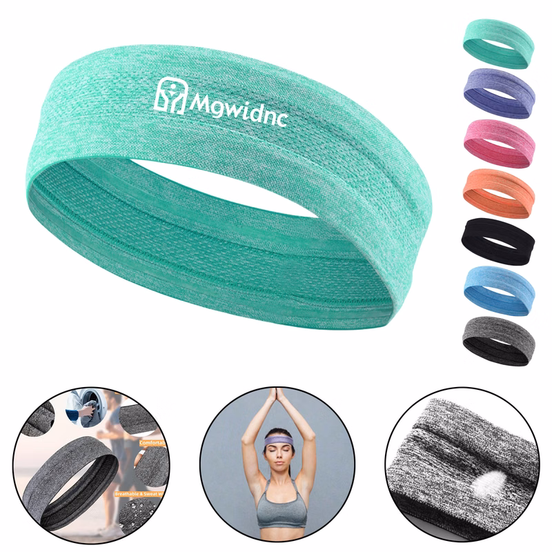 Elastic Sweatproof Sports Headband for Running
