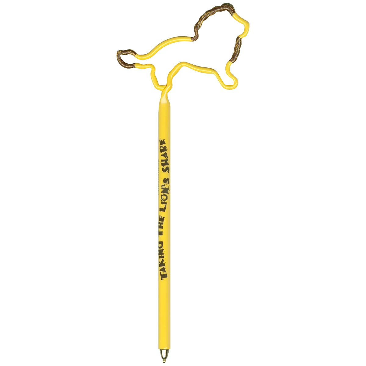 Lion Full Body Multi-Color Inkbend Standard, Bent Pen 1
