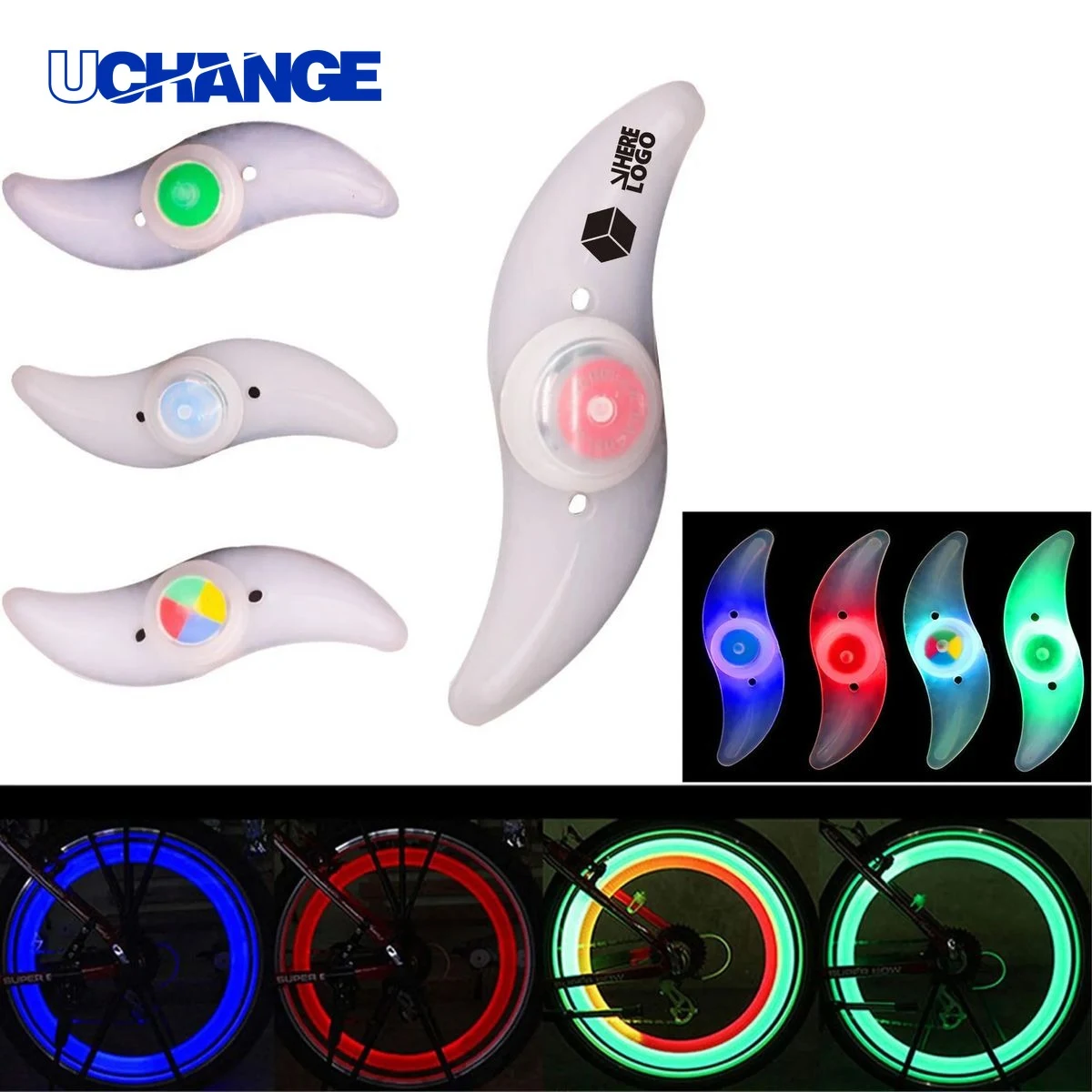 Bicycle Wheel Spoke LED Light Lamp 1