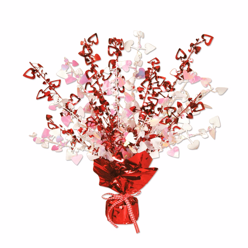 Heart Gleam 'n Burst Centerpiece