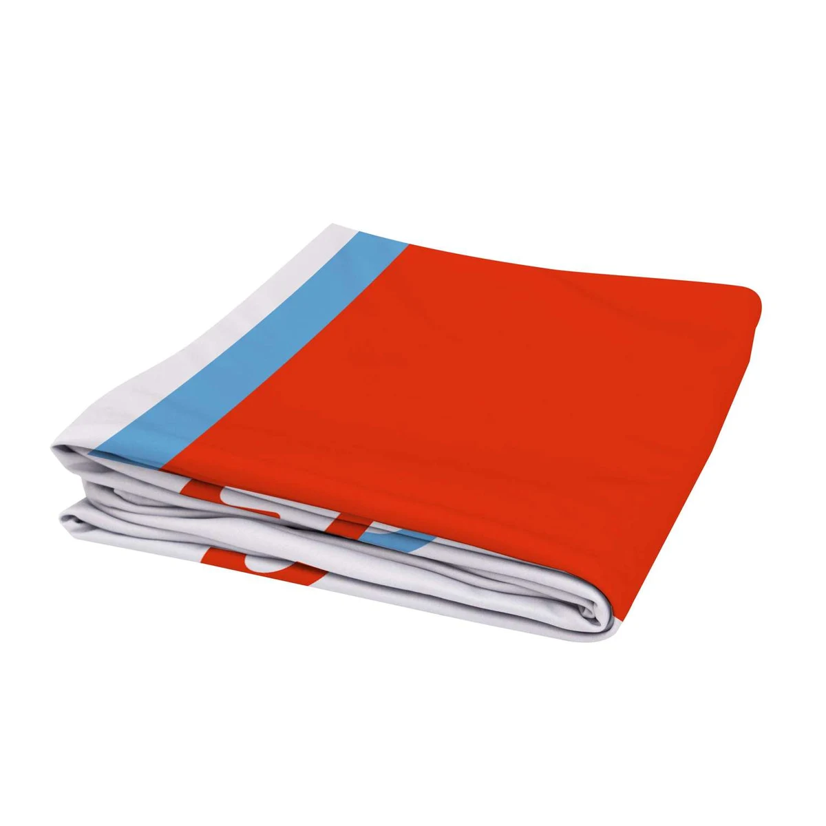 8'W x 90"H EuroFit™ Straight Wall Graphic Cover (Recycled Polyester Knit) 1