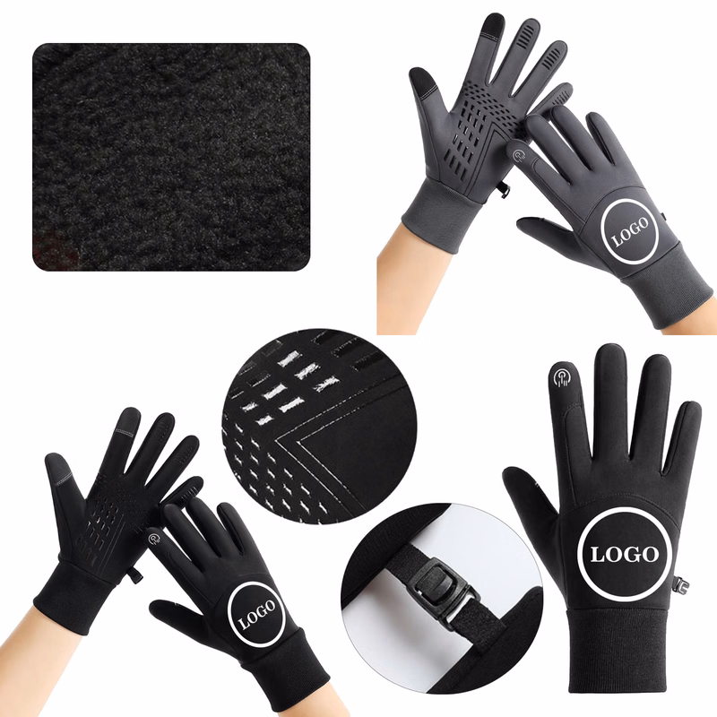 MOQ500 Thickened Winter Touchscreen Gloves