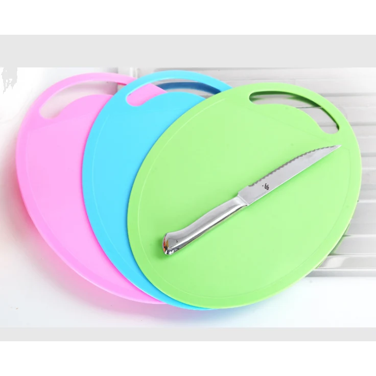 Oval Shape Plastic Chopping Board/Cutting Board 1