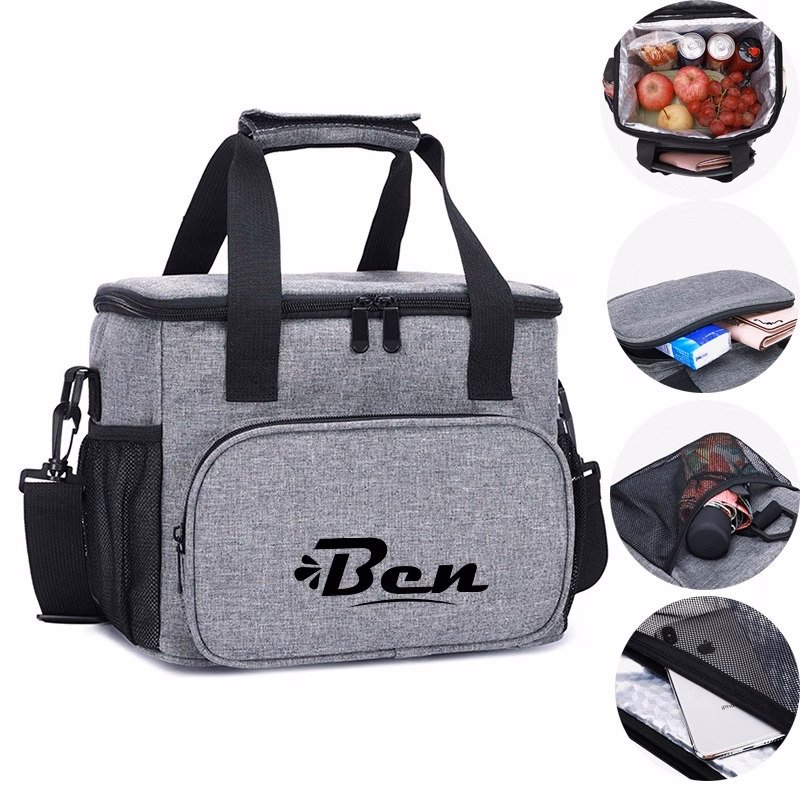 Oxford Waterproof Double Zipper Insulated Bag