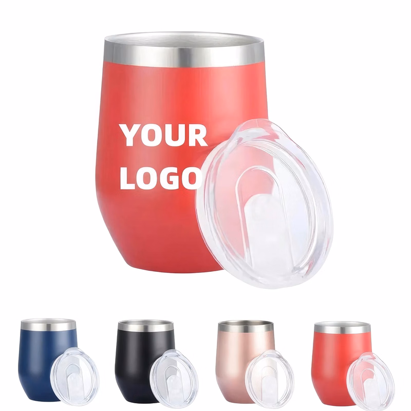 11.8 Ounce Stainless Steel Wine Cups For Outdoor Sports
