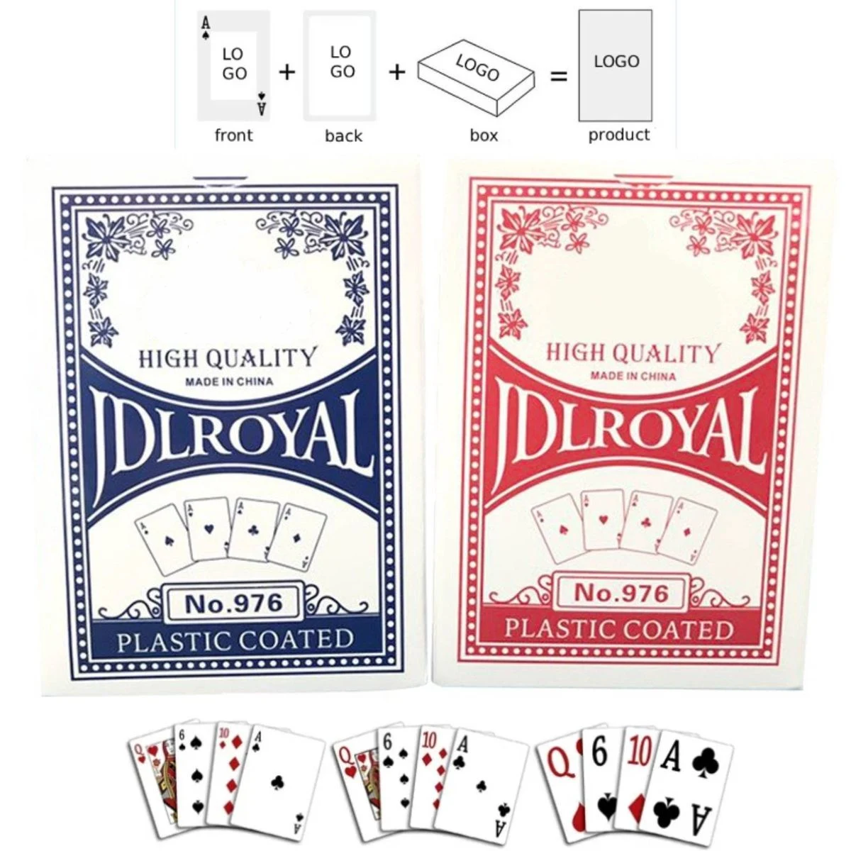 Full Color Custom Poker Playing Cards 1