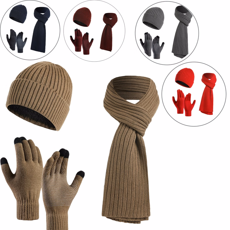 Promotional Winter Knit Set For Outdoor & Corporate Gifting