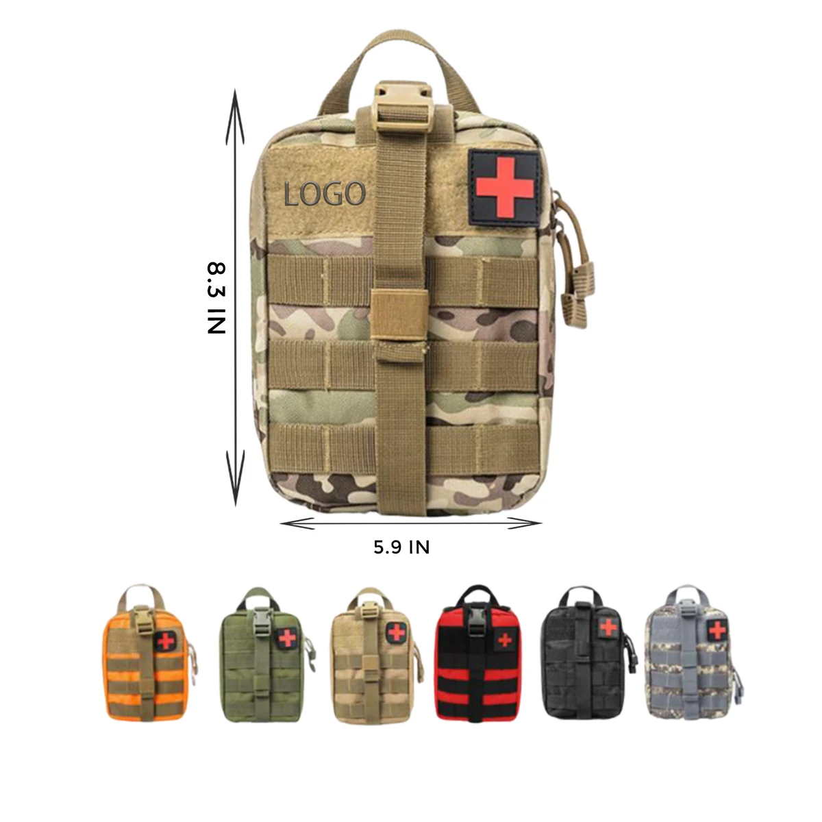 MOQ 50 PCS Compact Outdoor First Aid Kit 1