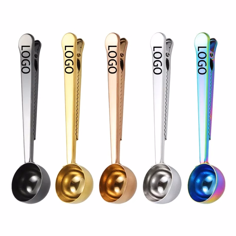 2 in 1 New Multifunctional Stainless Steel Coffee Spoon