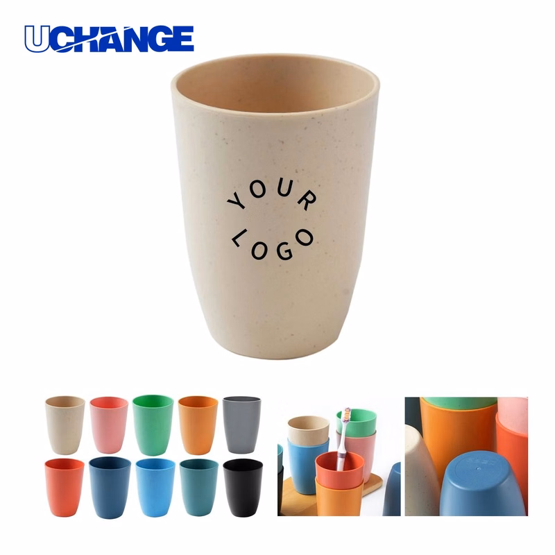 Biodegradable Wheat Straw Cup Drinkware for Events