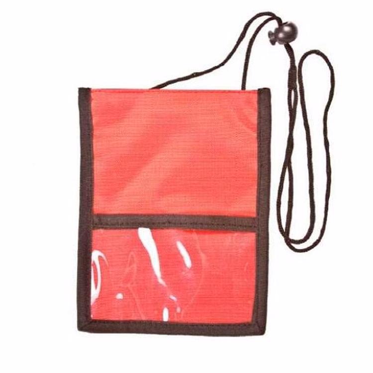 Nylon Convention Badge Holder With Adjustable Neck Strap