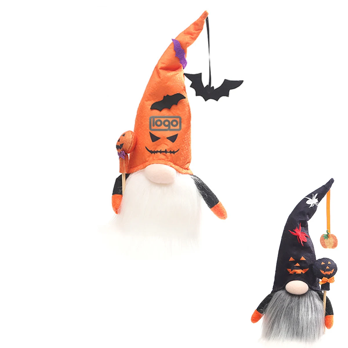 Halloween Pumpkin Doll w/ Light 1