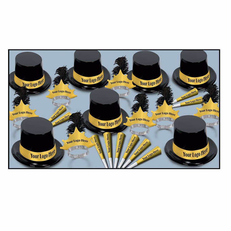 Plastic Topper Hat with Paper Band Kit
