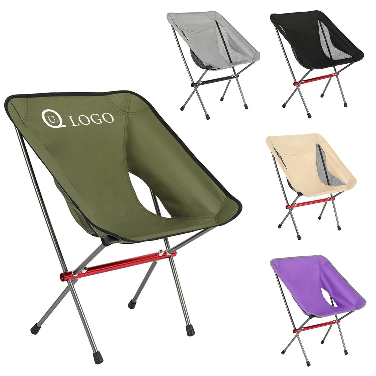 900D Oxford Cloth Portable Fishing Camping Chair 1