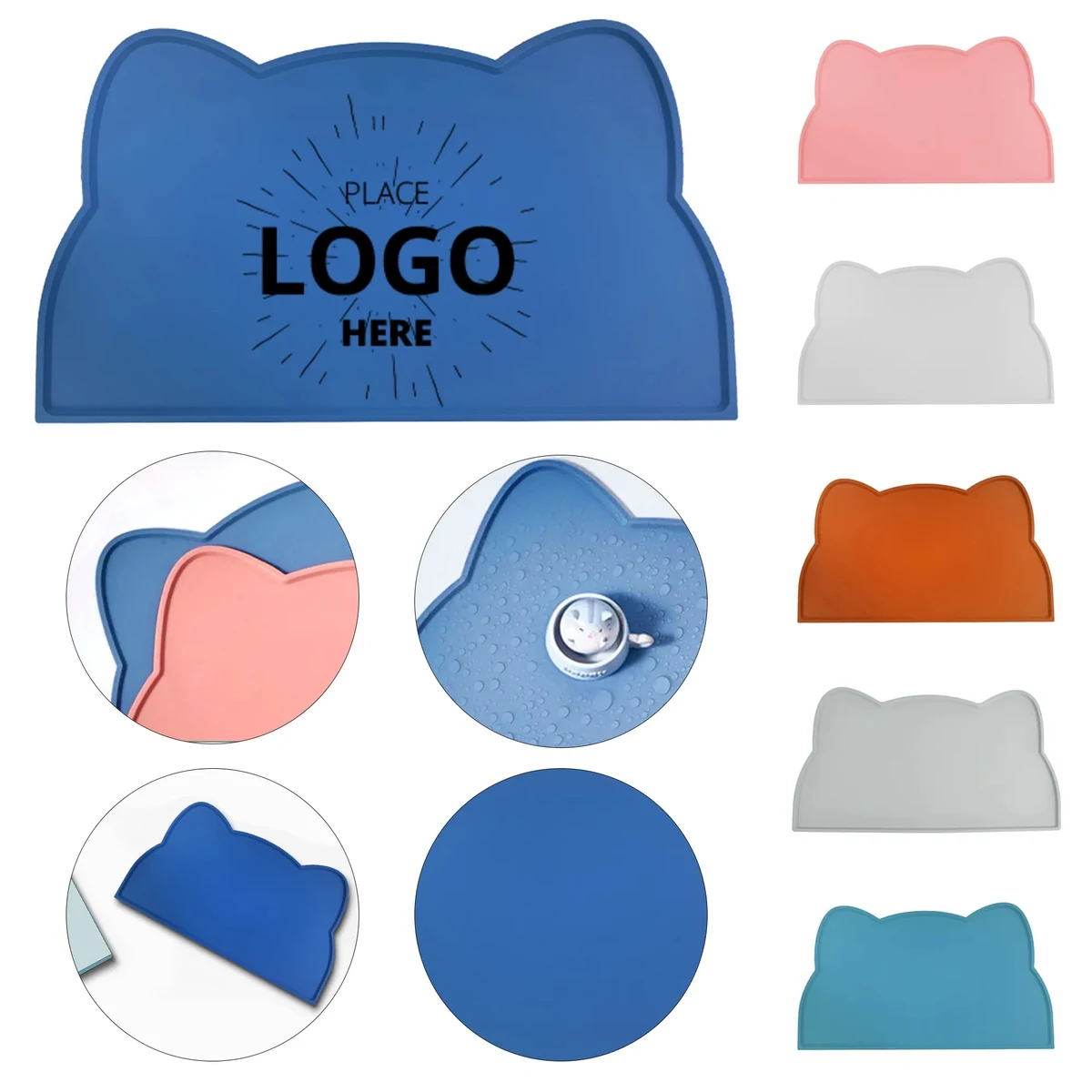 Pet Waterproof Silicone Placemat 1