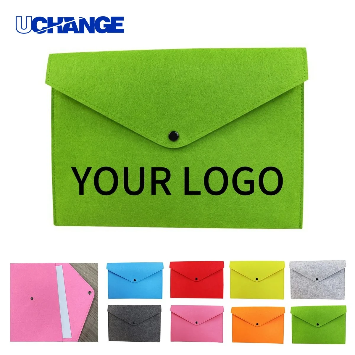 Felt A4 Document Bag Case 12.99x9.06 Inch Waterproof 1