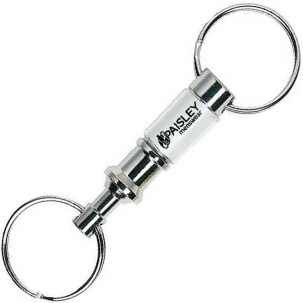 Silvertone Pull-A-Part Key Tag 1